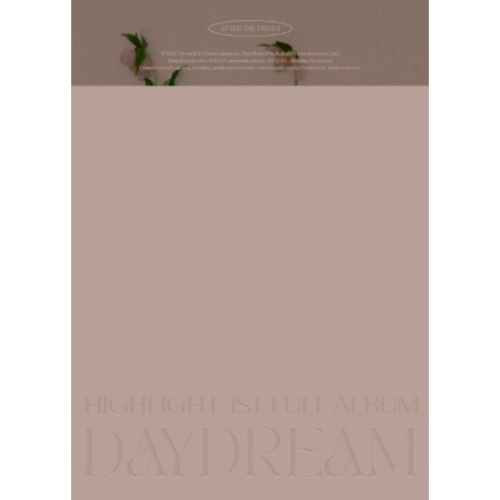 [Pre] Highlight : 1st Album - DAYDREAM (AFTER THE DREAM Ver.) +Poster