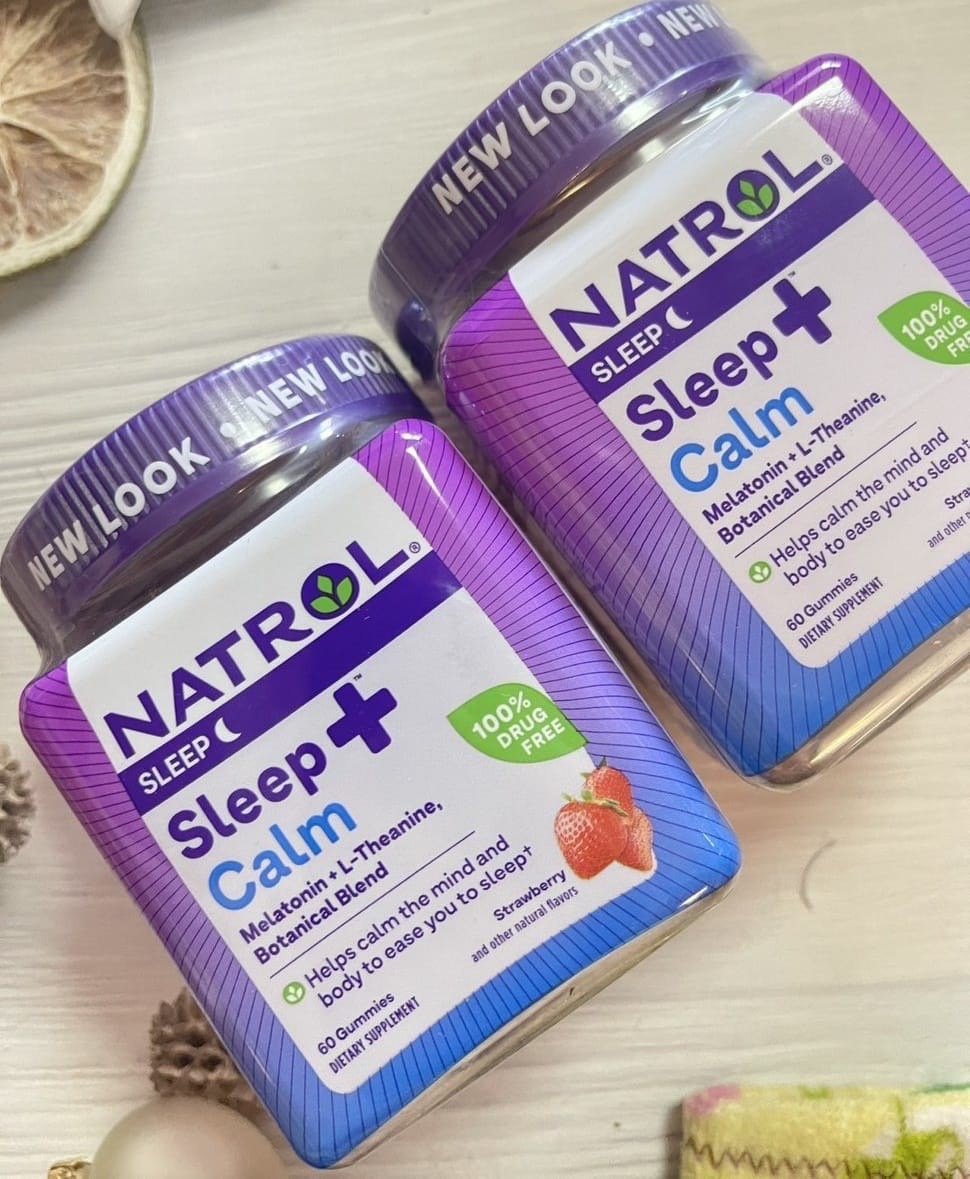 วิตามินลดความเครียด หลับสนิท Natrol Relaxia Sleep Calm 60 เม็ด