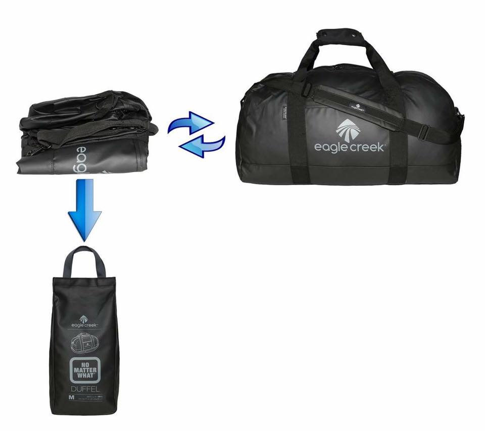 EAGLE CREEK - กระเป๋า Duffel รุ่น No Matter What ไซส์ M สีดำ ความจุ 59 ลิตร