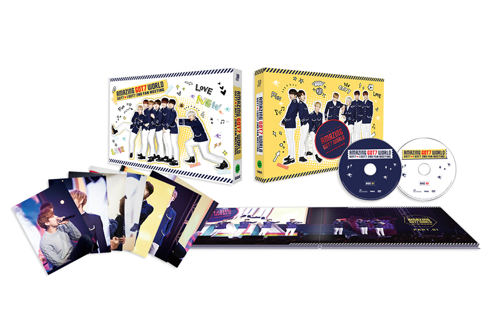 [Pre] GOT7 : AMAZING GOT7 WORLD - GOT7 ♥ I GOT7 2ND FAN MEETING DVD (Limited Edition)