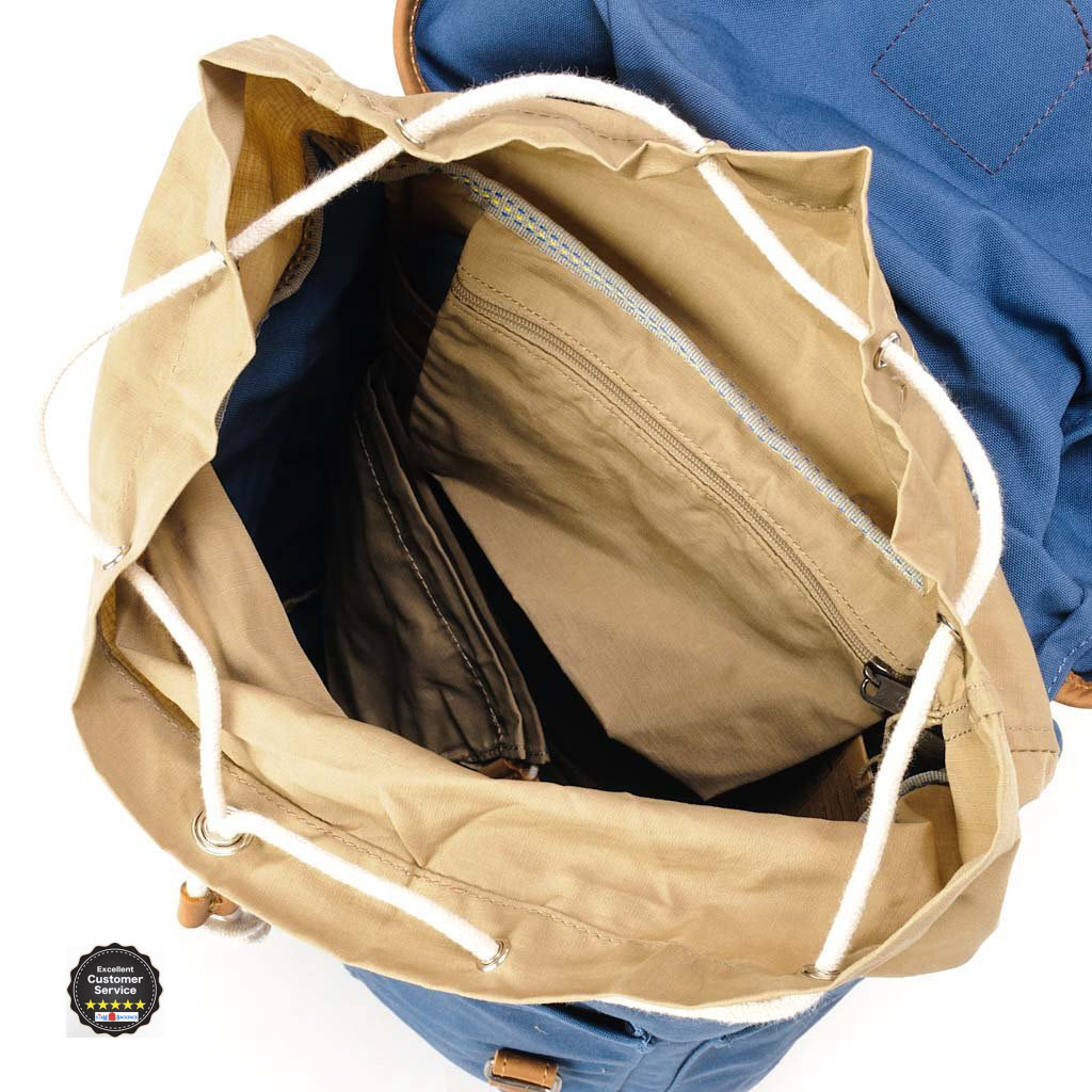 Fjallraven - NO.21 size MEDIUM สีฟ้า (UNCLE BLUE)