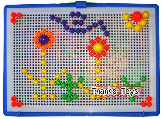 แป้นปักหมุดและร้อยเชือก 2in1