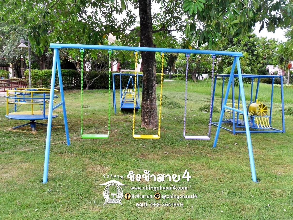 ชิงช้าโซ่3ที่(ไม่มีพนักพิง) **ราคาโปรโมชั่น**