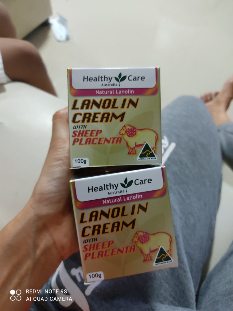 ครีมรกแกะHealthy Care Lanolin Cream with Sheep Placenta (100g)