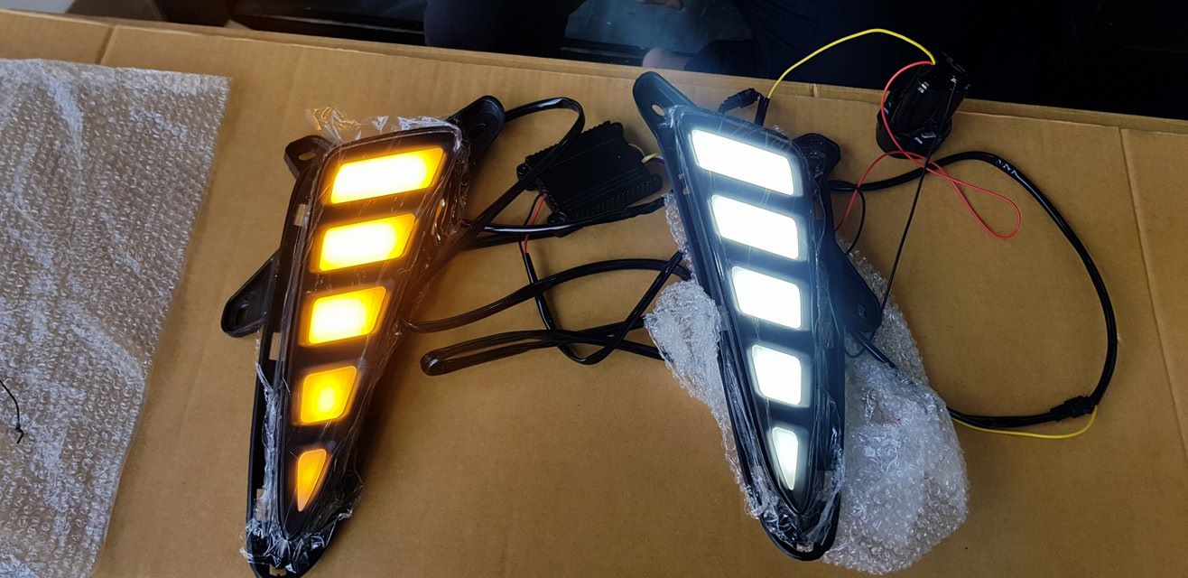 C-HR ชุดไฟเดย์ไลท์ ตรงรุ่น V3 5ช่อง 2สเต็ป DRL+เลี้ยว