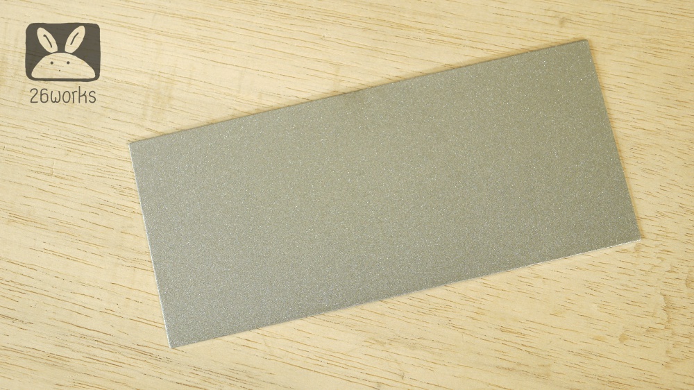 หินลับมีดแผ่นบาง 170x75 mm เคลือบกากเพชร เลือกเบอร์ด้านใน