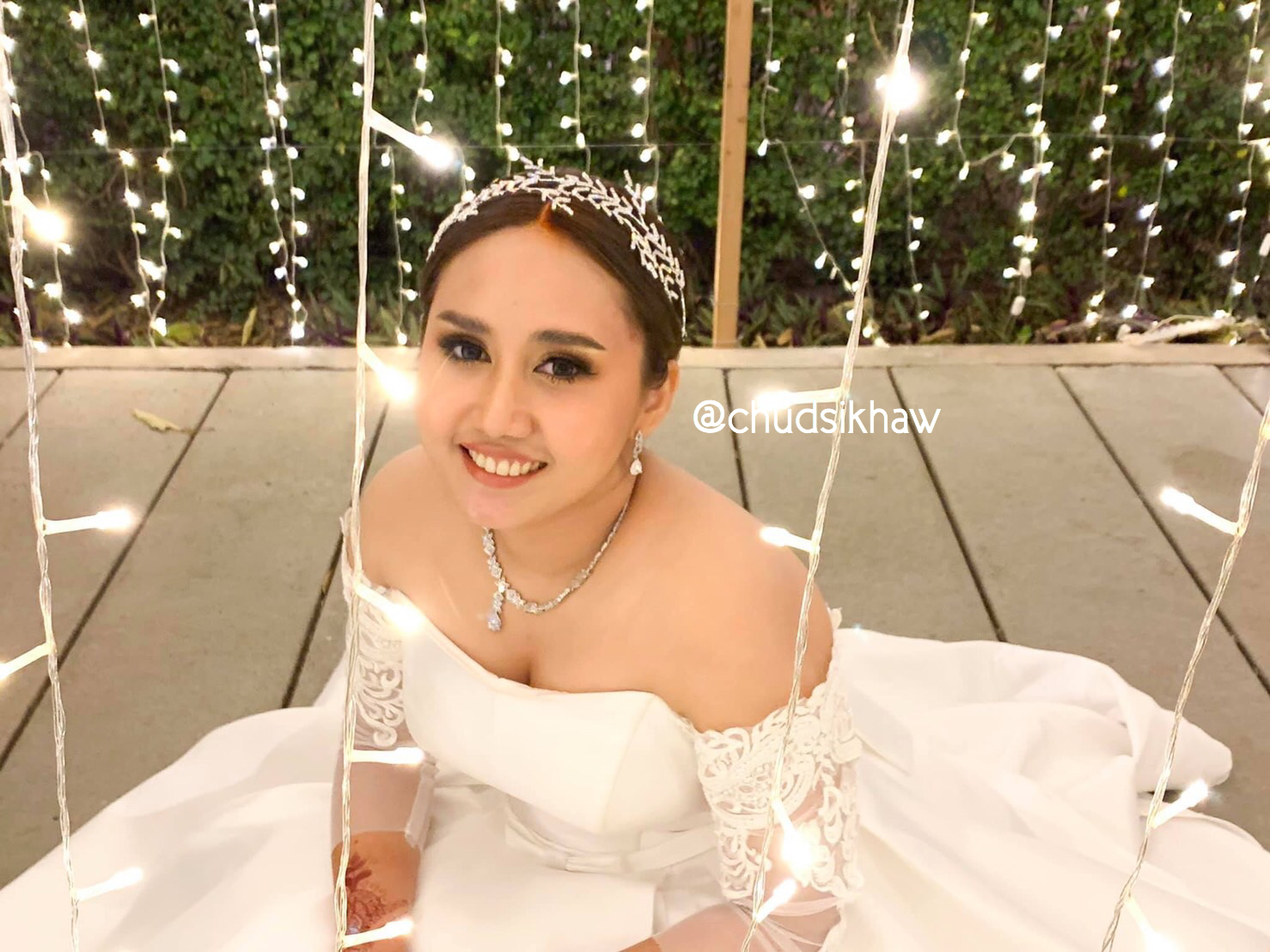 ที่คาดผมหญ้าเพชร Diamond grass