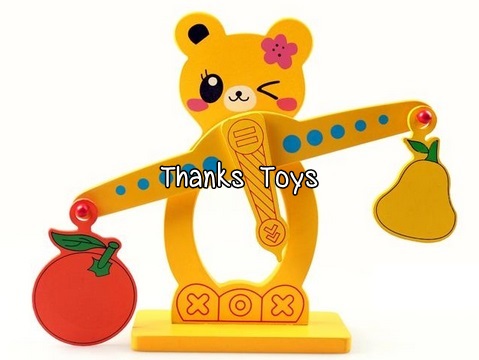 ตาชั่งสมดุลลายหมี