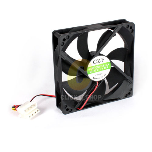 FAN for Case 8cm. (Black)