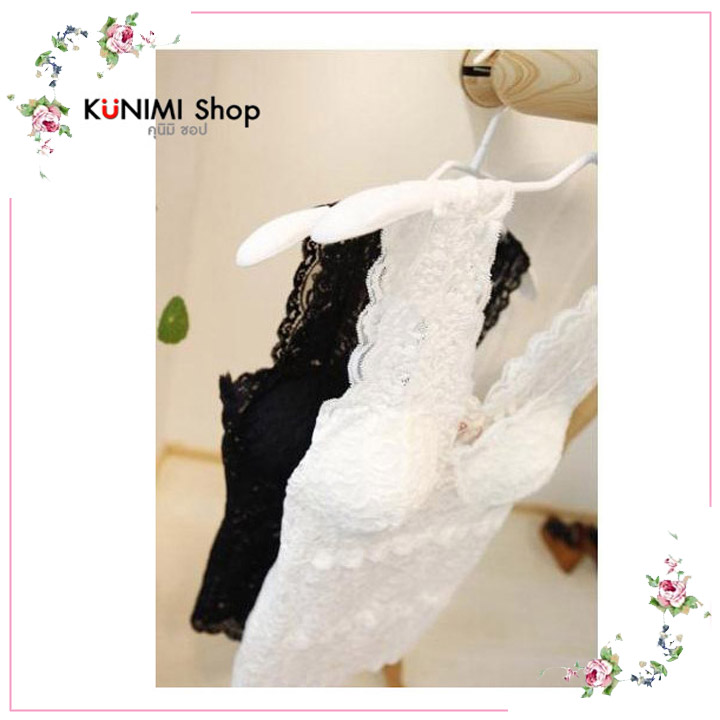 สื้อซับในผ้ายืด ลายลูกไม้ทั้งตัว ด้านหน้าและด้านหลัง เสริมฟองน้ำ คอวี จะใส่เป็นซับใน หรือ แบบใส่กับเสื้ออีกตัวคลุมก็ดูสวยเซ็กซี่ครับ ขนาด FREE SIZE มี 2 สี : สีขาว สีดำ