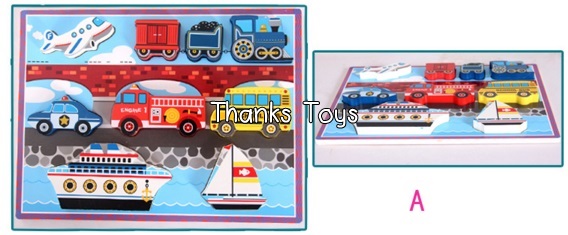 จิ๊กซอว์สามมิติรูปยานพาหนะ