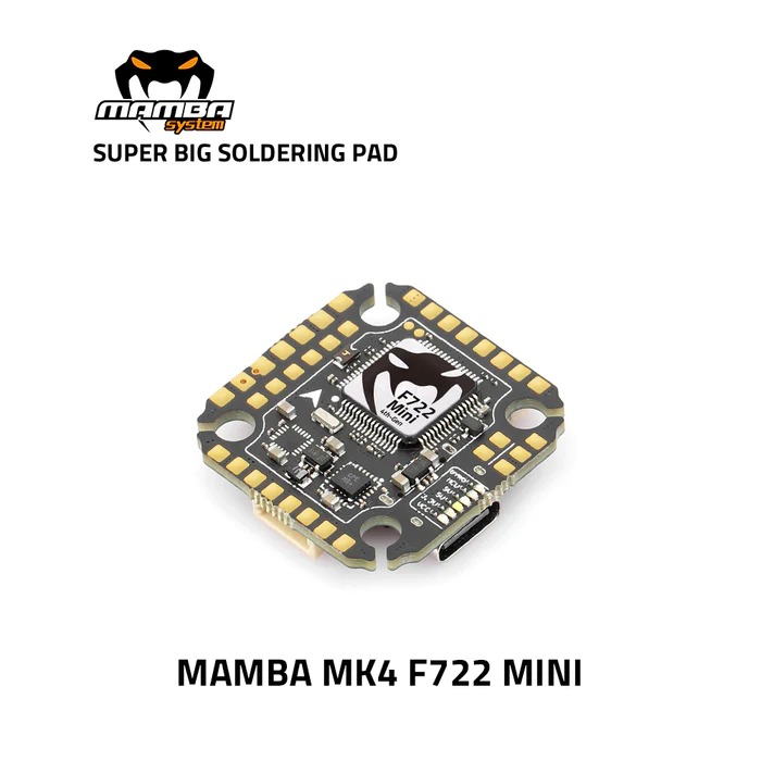 Diatone MAMBA MK4 F722 Mini FC (MPU6000) (20x20)