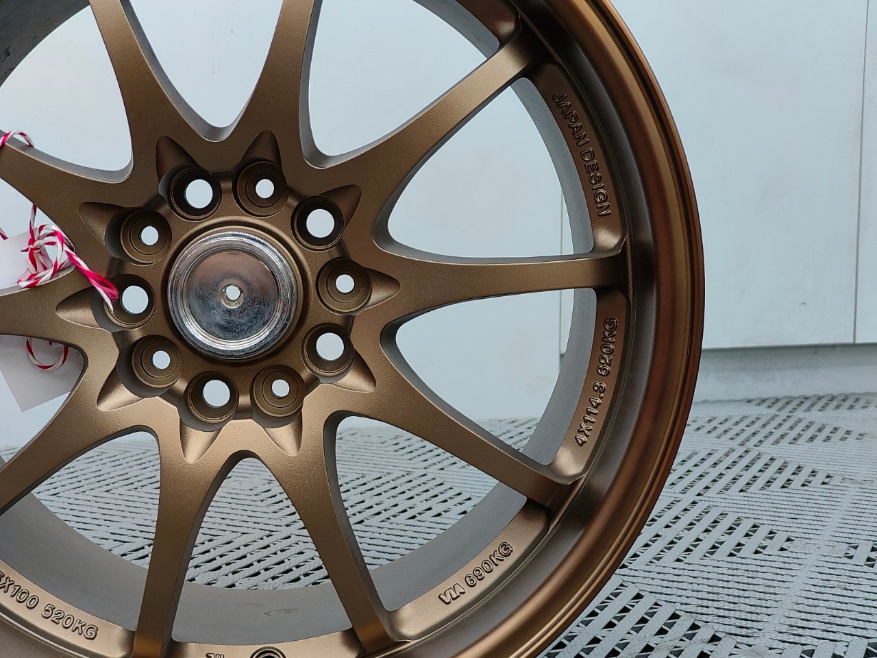 ล้อ SSW S200 ขอบ 17x8.5 5x114.3 ET38 สีน้ำตาล *ราคาต่อวง