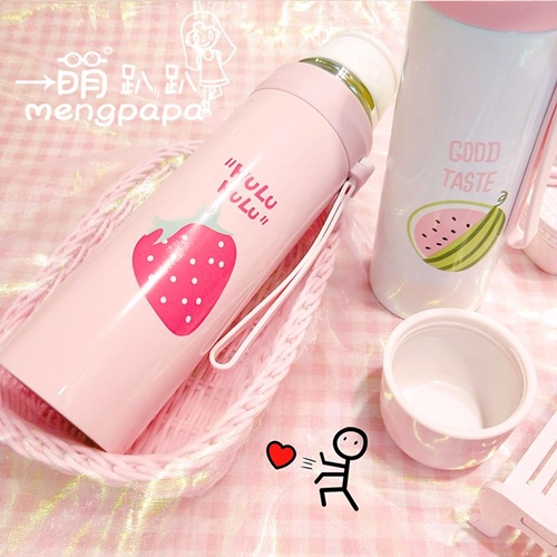 กระบอกน้ำเก็บอุณหภูมิ สามารถใส่ได้ทั้งร้อนและเย็น ขนาด 500 ml.