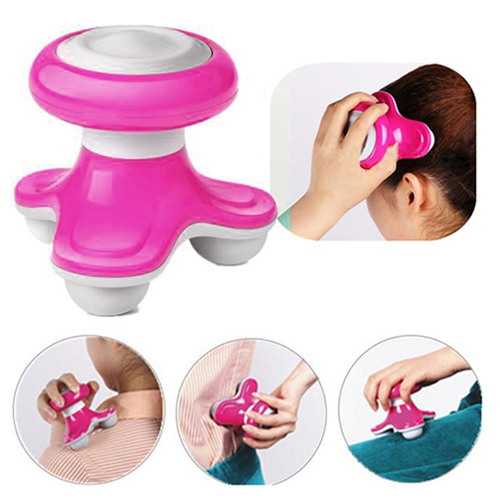 Mini Massager เครื่องนวดไฟฟ้าแบบพกพา สีชมพู