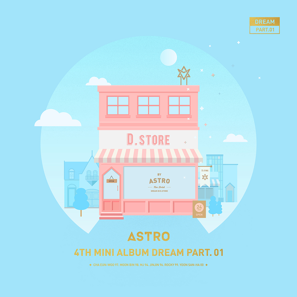 [Pre] ASTRO : 4th Mini Album - Dream Part.01 (DAY Ver.)