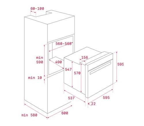 เตาอบไฟฟ้าราคาพิเศษ TEKA รุ่น HLB840WH