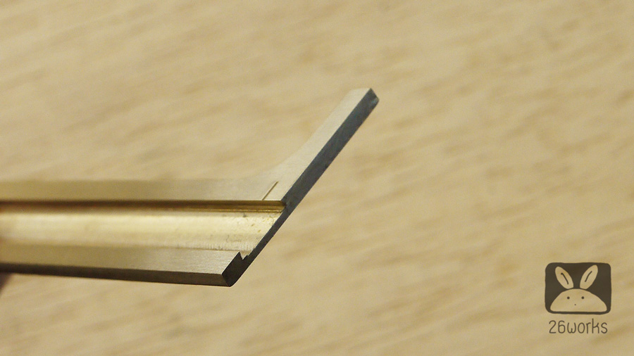 เวอร์เนียทองเหลือง 80 mm สเกลเดียว