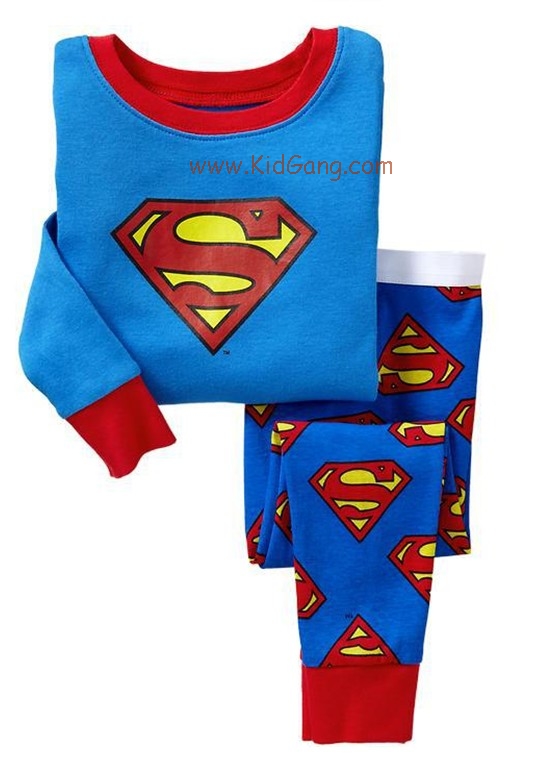 ชุดนอนเด็ก Baby Gap ลาย Super_Man ไซส์ 1ปี
