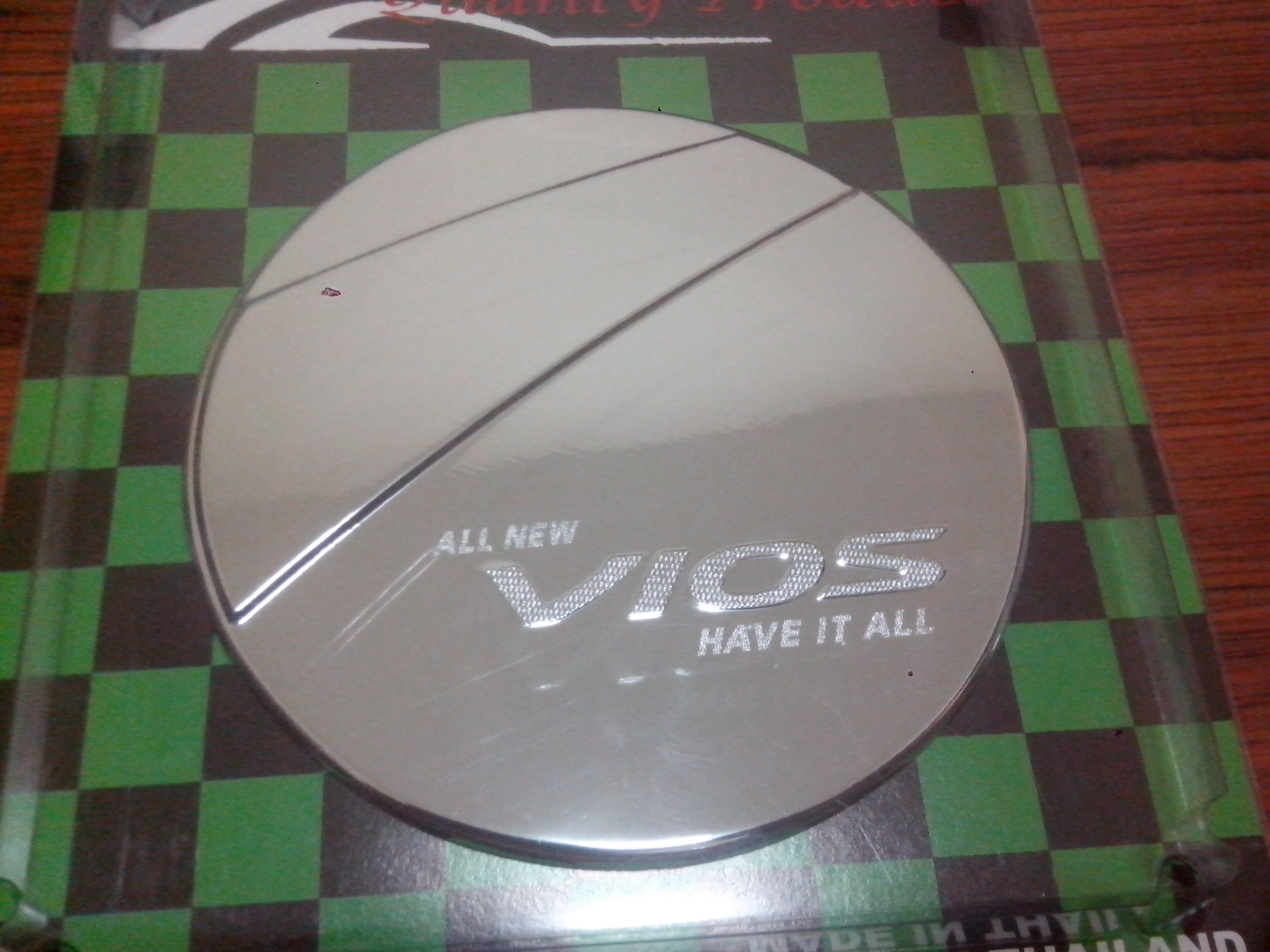 ฝาถังน้ำมัน โครเมี่ยม New VIOS 2013