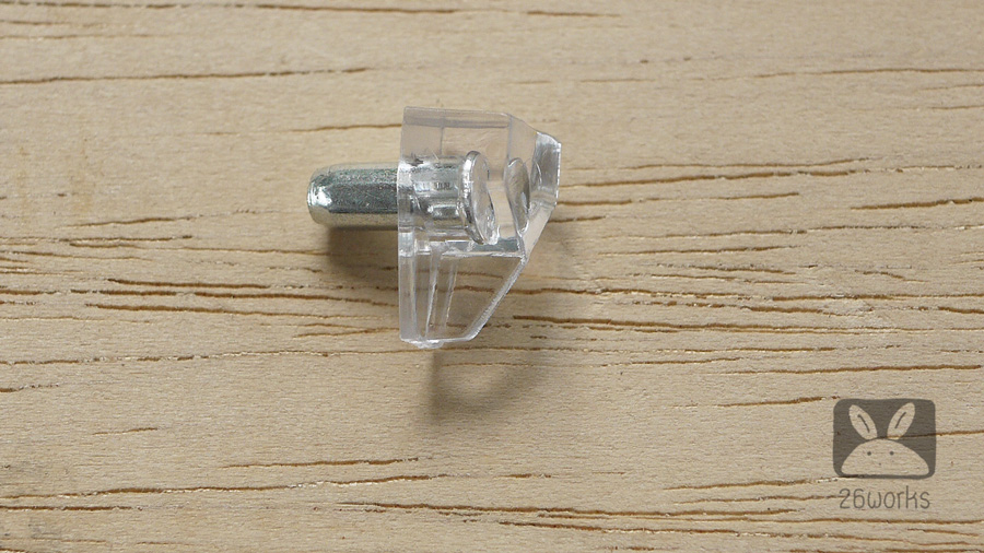 ปุ่มรับชั้นแบบใส ขายเป็นตัว