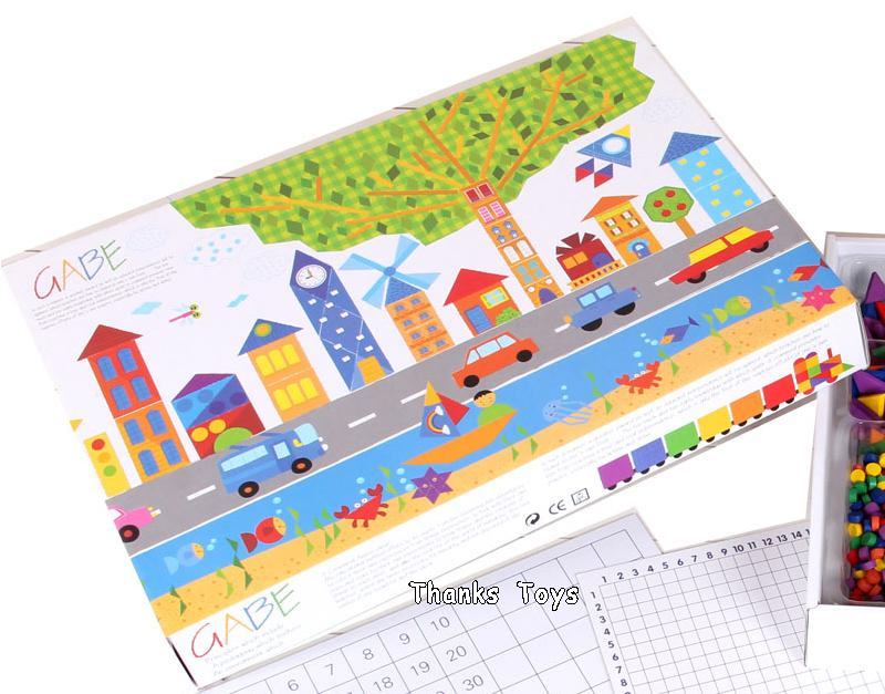 บล็อกไม้ Gabe Froebel Wooden Educational Toys