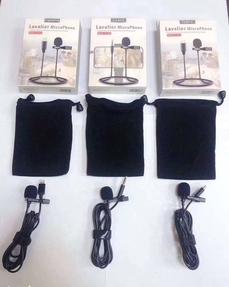 ⚡️มาใหม่⚡️ไมค์ไลฟ์สด Type-C ไมค์อัดเสียง ไมค์โทรศัพท์ใช้ได้ทันที ไม่ต้องแปลง Mini Clip-on Microphone