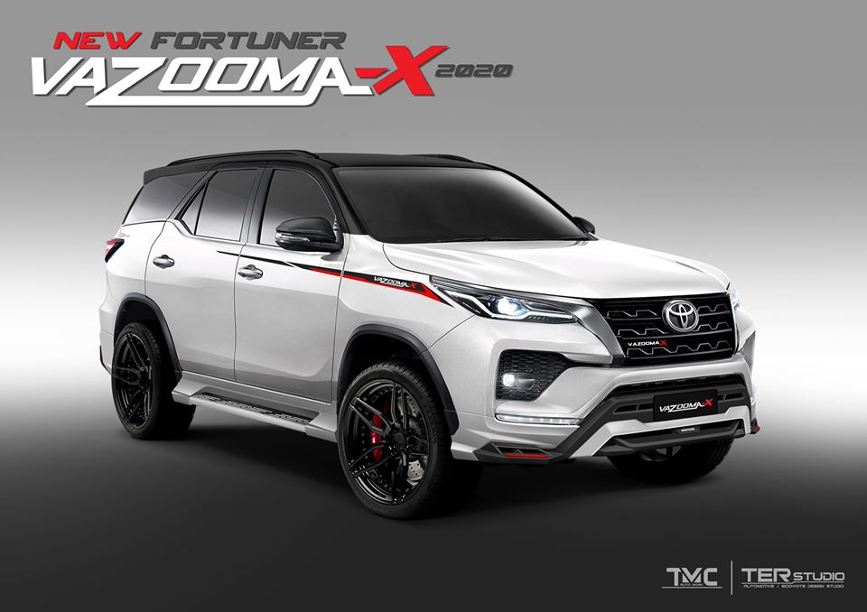ชุดแต่ง New Fortuner Mc2020 VazoomaX ชุด 4 ชิ้น