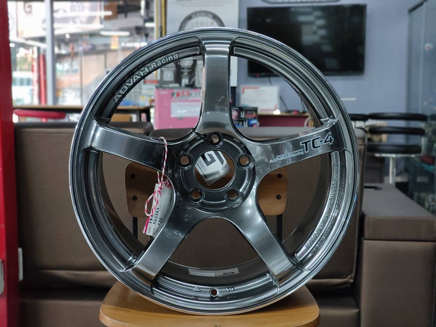 ล้อ G-Forged GF TC4 ขอบ 18x8.5 5x114.3 ET35 Flowforming ล้อเบา มี 2 สี xmpl/dak gm *ราคาต่อวง