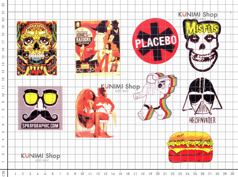 สติกเกอร์ ลายการ์ตูน กราฟิตี้ ติดรถยนต์, มอเตอร์ไซต์, จักรยาน, กระเป๋า, ติดผนัง ของใช้ต่างๆ สติกเกอร์PVCกันน้ำ ลายสวย เก๋ น่ารัก มีสไตล์ เท่ห์ ไม่ซ้ำใคร