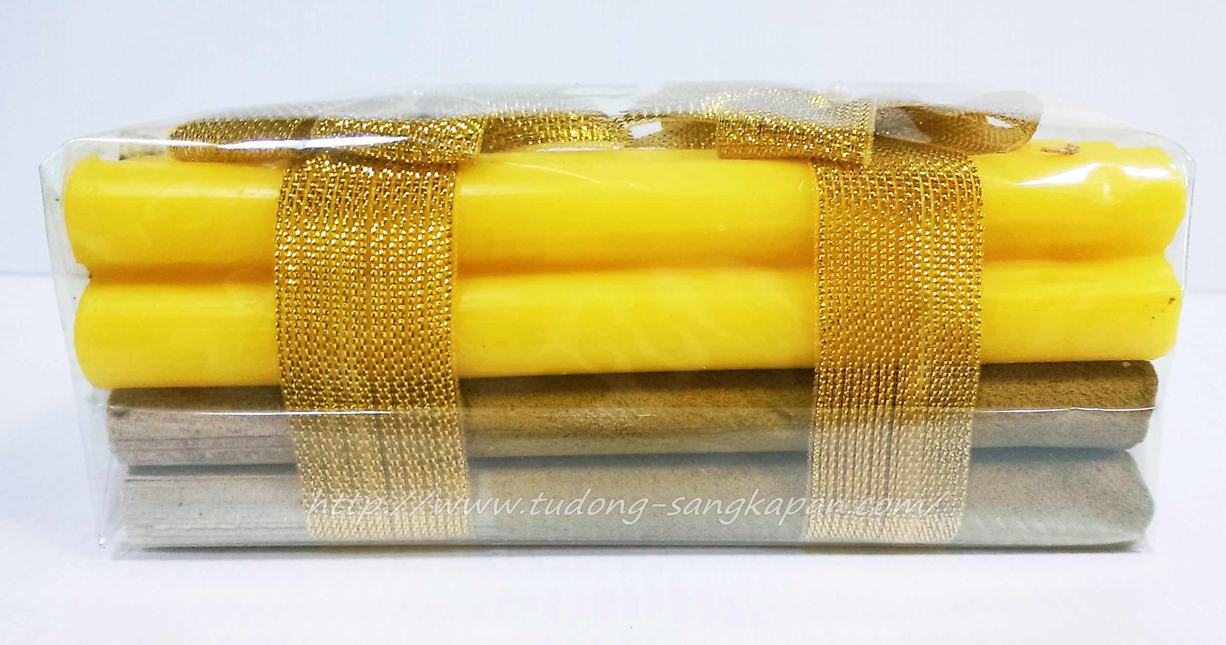 เทียนแพโบว์ทอง