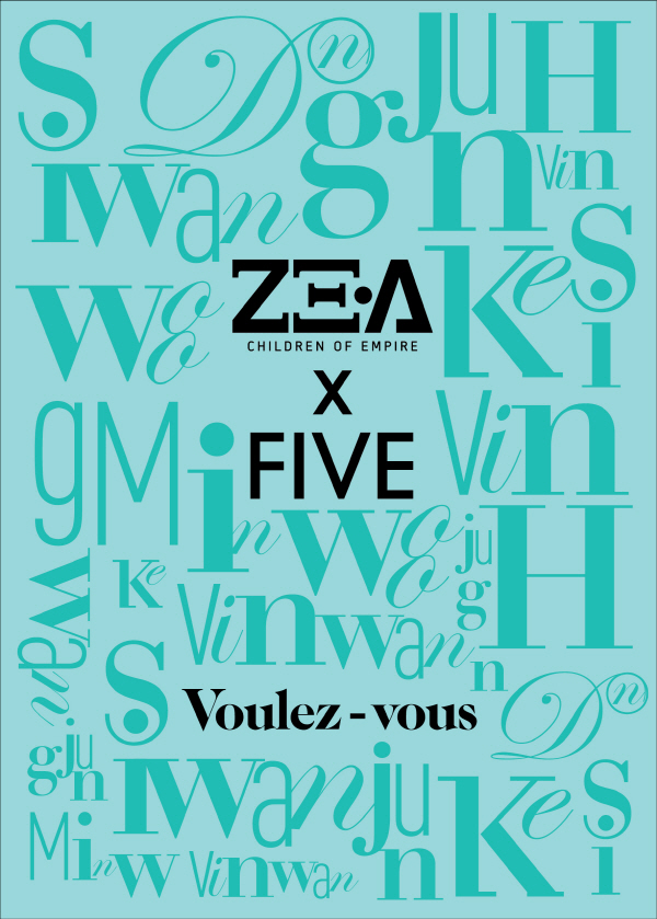 [Pre] ZE:A Five : 1st Mini Album - Voulez-vous +Poster