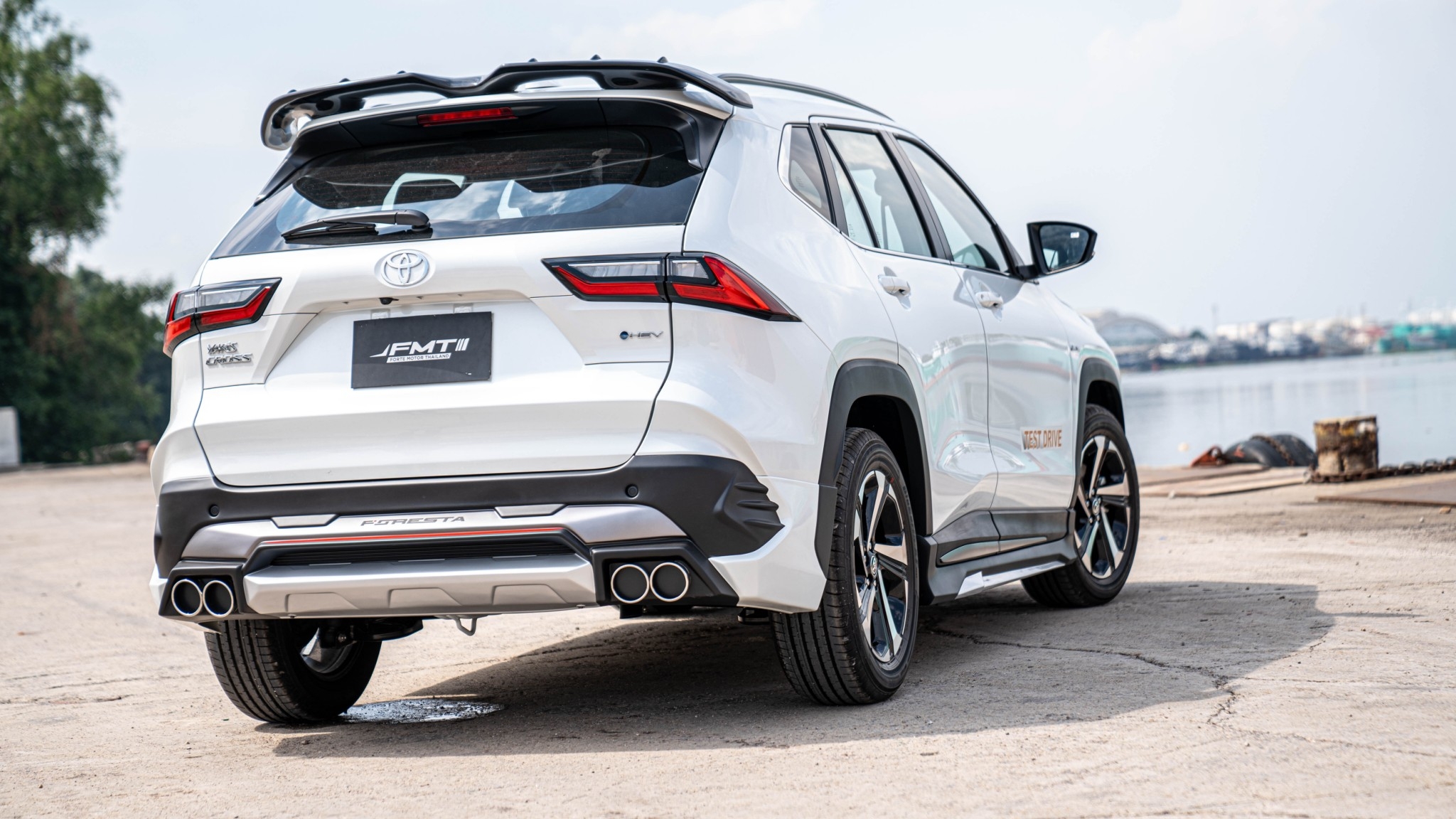 ชุดแต่ง Yaris Cross แบรนด์ FMT ชุด 5 ชิ้น