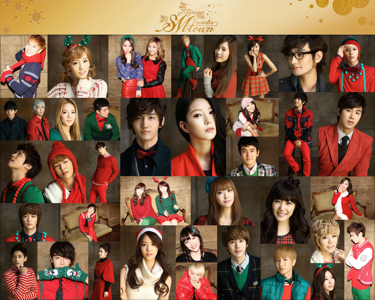 [Pre] SMTown : 2011 SMTOWN Winter - The Warmest Gift (Random Cover)