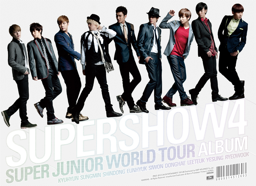 [Pre] Super Junior : The 4th World Tour - SUPER SHOW 4 (3CD Digipack) (Audio)