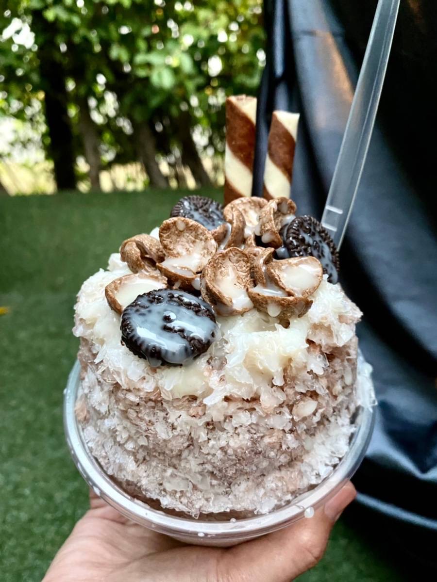 รับออกบูธ ปังเย็นเกล็ดหิมะ น้ำเเข็งใส บิงซู