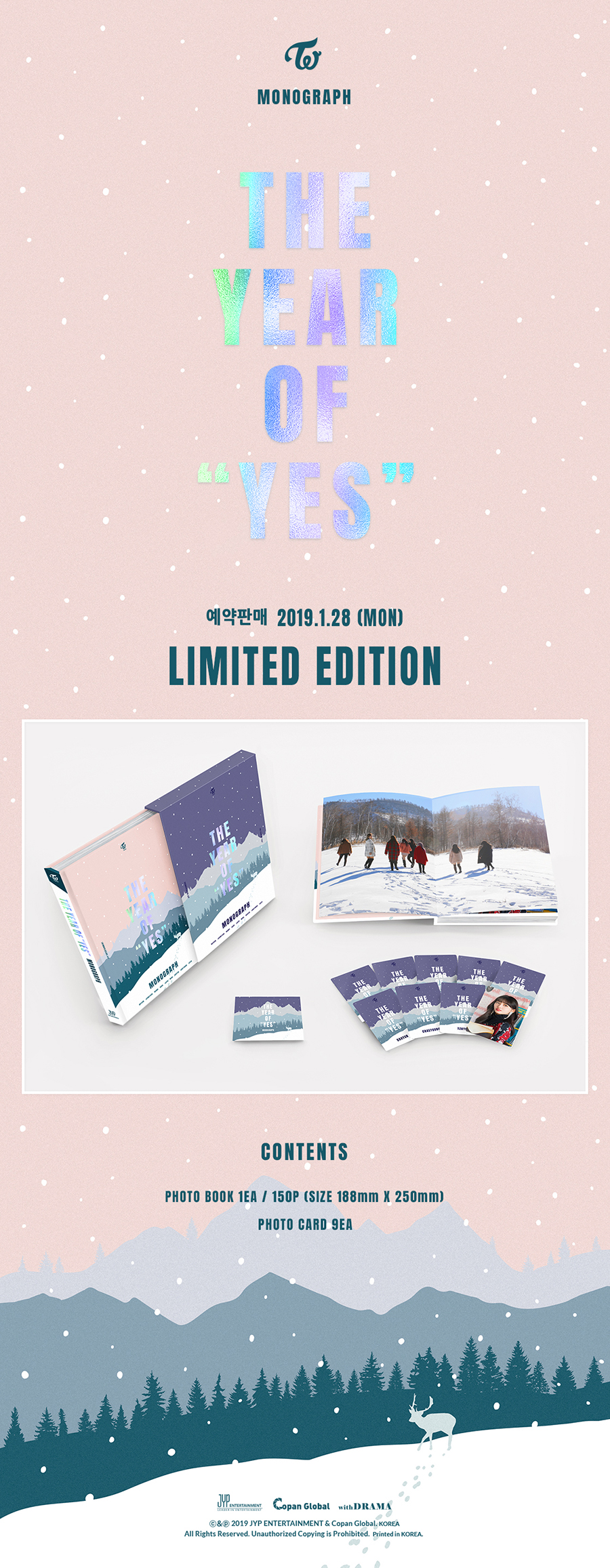 [Pre] TWICE : Photobook - The Year of yes MONOGRAPH