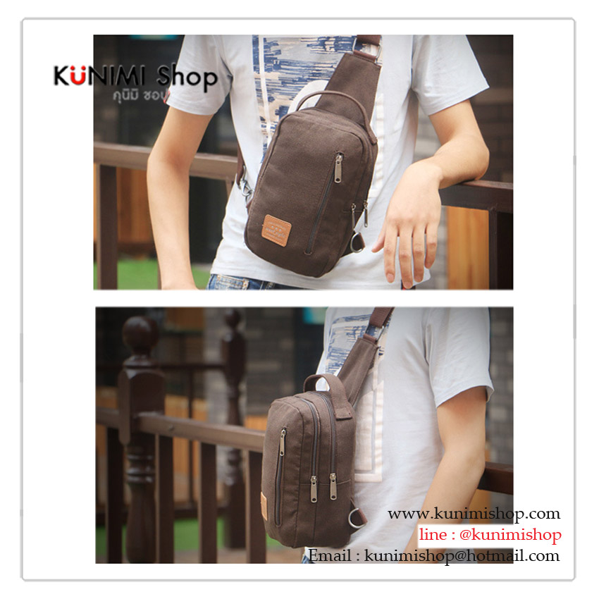 กระเป๋าจัดเก็บสิ่งของ จัดระเบียบ ใส่เดินทางท่องเที่ยว สามารถนำมาสะพายข้าง ว สะพายเฉียง สายปรับขนาดได้ มีซิบเปิด - ปิด กระเป๋ามีสองชั้น แต่ละชั้นมีช่องใส่ของแยกย่อยออกมา เพื่อใส่ของแต่ละประเภท สะดวกในการหยิบใช้งาน วัสดุ : ผ้าใบ มี 4 สี : สีส้ม สีเทาอมม่วง สีน้ำตาล สีกรมท่า 