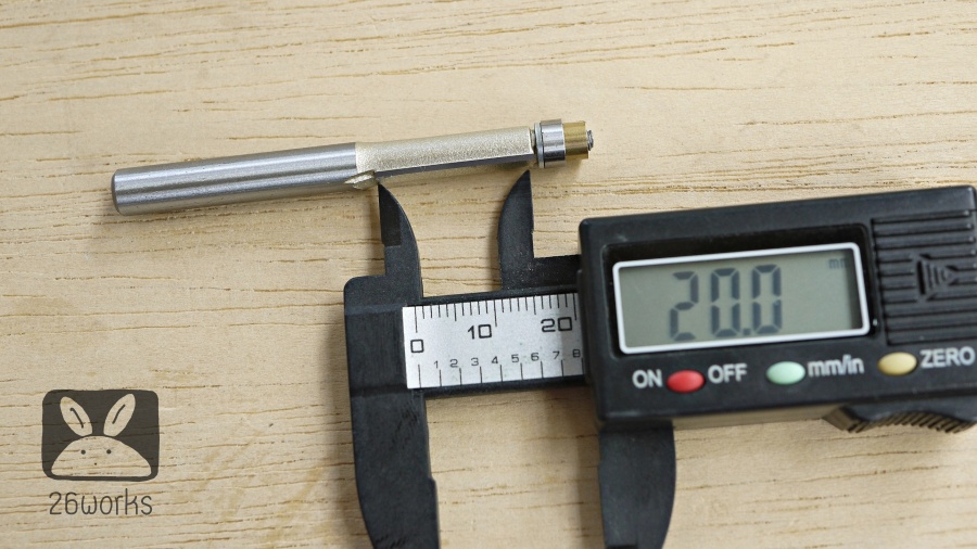 Trimmer bits arden ลูกปืนล่าง คมกัด 2 หุน 20 mm