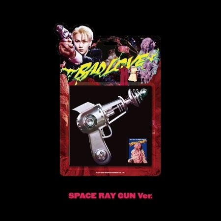 [Pre] Key : 1st Mini Album - BAD LOVE (Space Ray Gun Ver.) +Poster