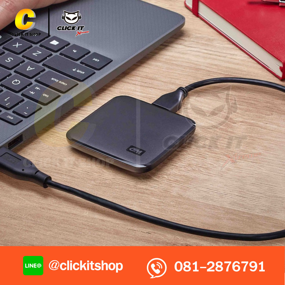 Ext. SSD WD Elements SE 480GB - Black (WDBAYN4800ABK-WESN)