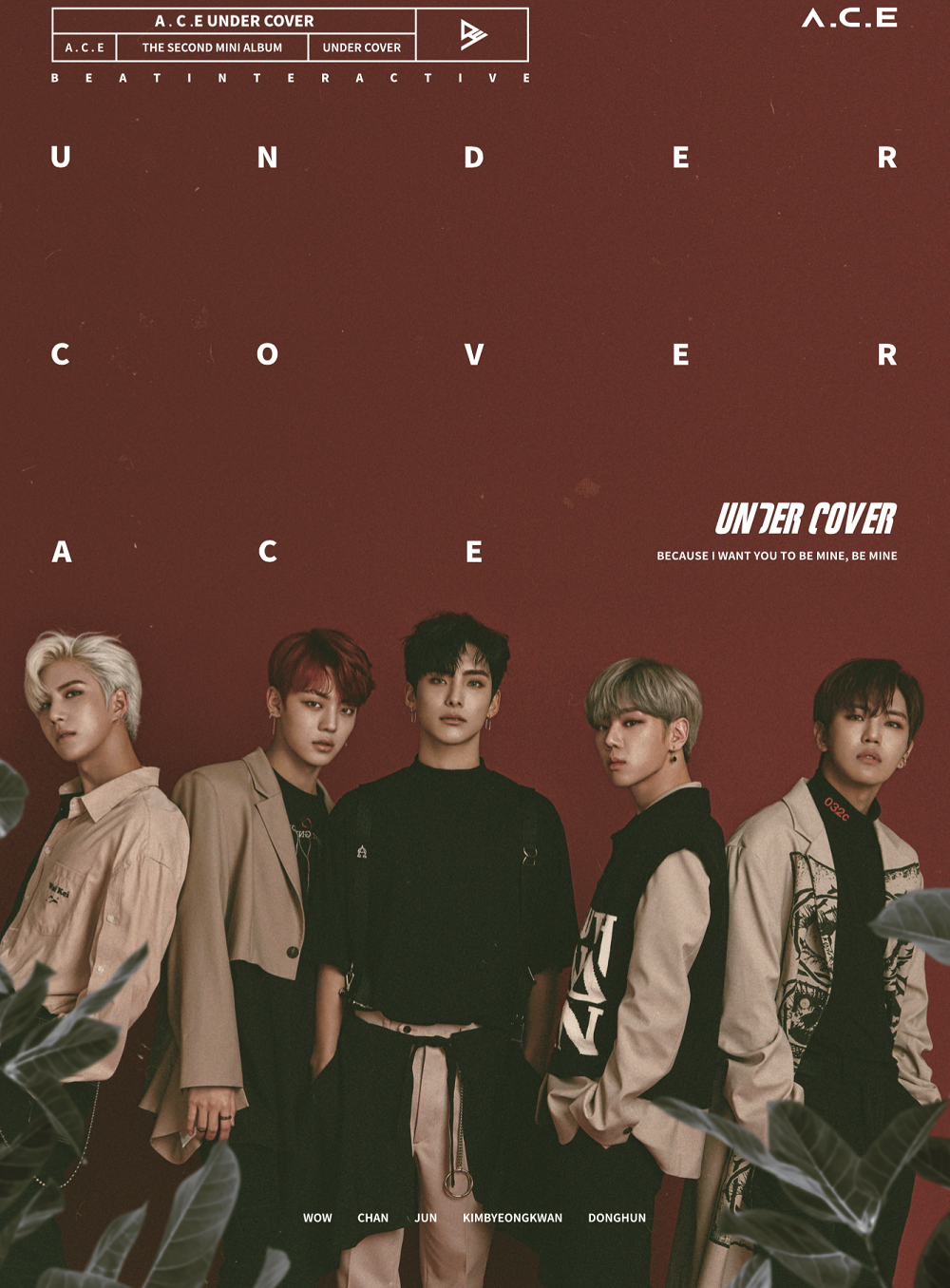 [Pre] A.C.E : 2nd Mini Album - UNDER COVER