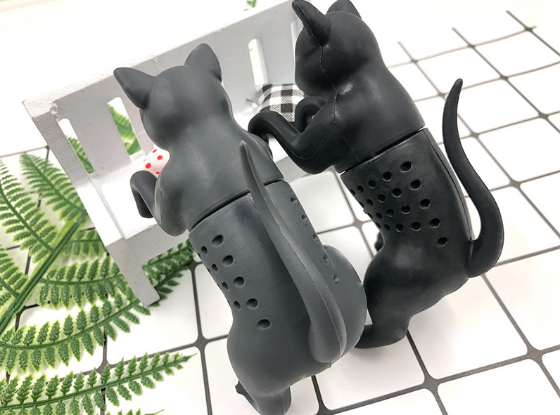 Pre-Order ที่กรองชา ซิลิโคน tea infuser ลายแมว