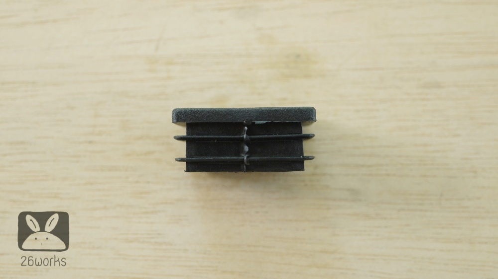 พลาสติกปิดเหล็กกล่อง 38x38 mm (1.5 นิ้ว) สวมใน