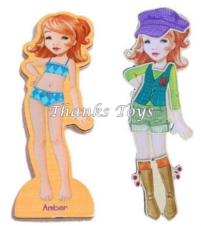 ชุดแต่งตัวตุ๊กตาแม่เหล็ก Fashion a Belles ของ Shure