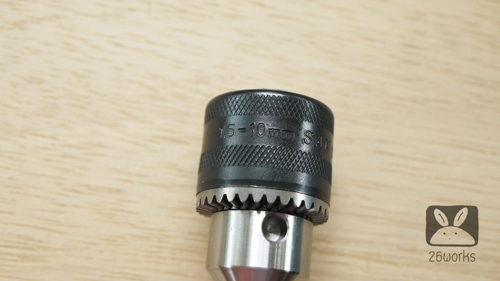 หัวจำปาใส่หินเจียร เกลียว M10