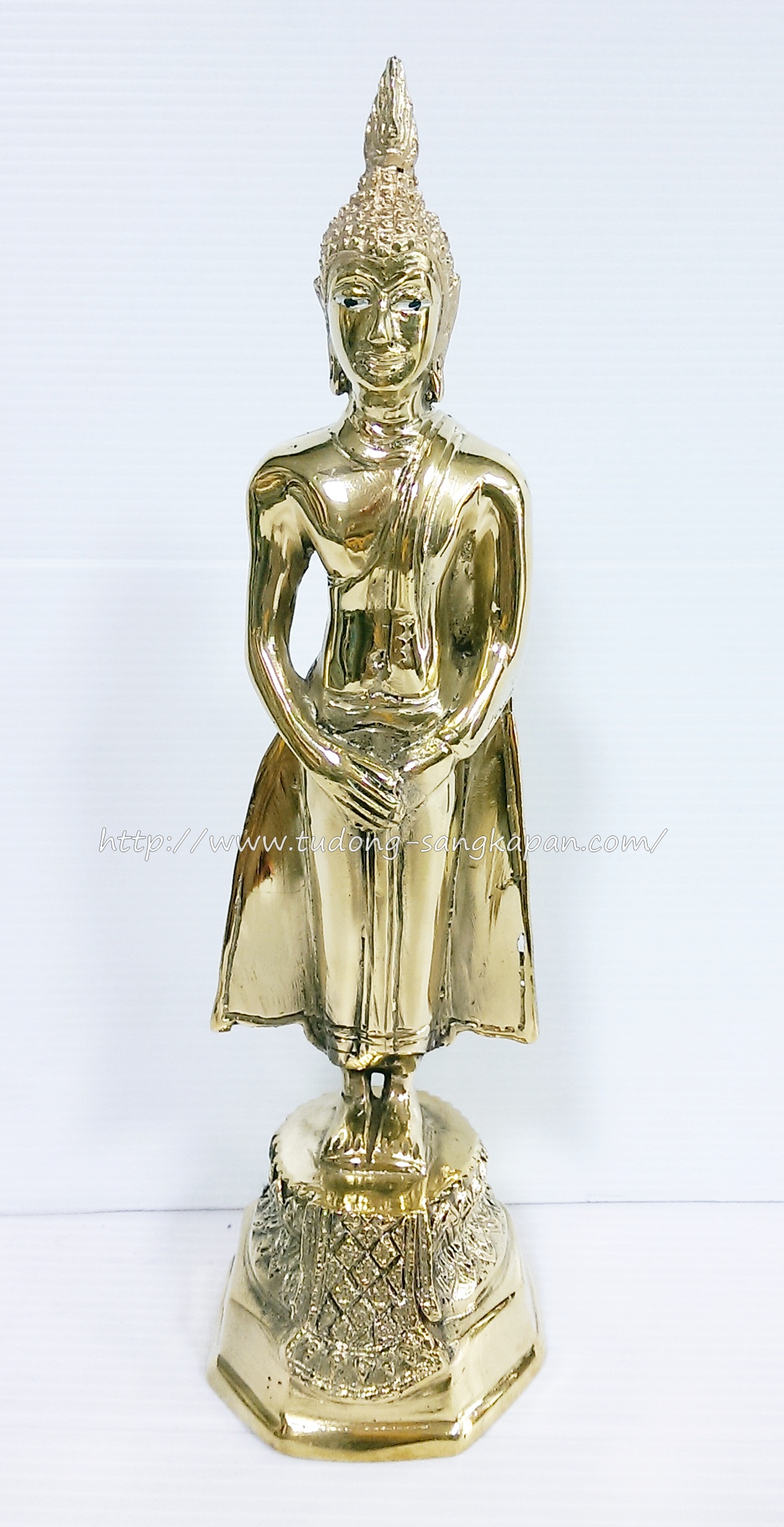 พระพุทธรูปทองเหลืองปางถวายเนตร (พระประจำวันอาทิตย์)