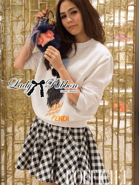 พร้อมส่ง เซ็ตเสื้อจัมเปอร์ปักลายคาร์ลลิโต