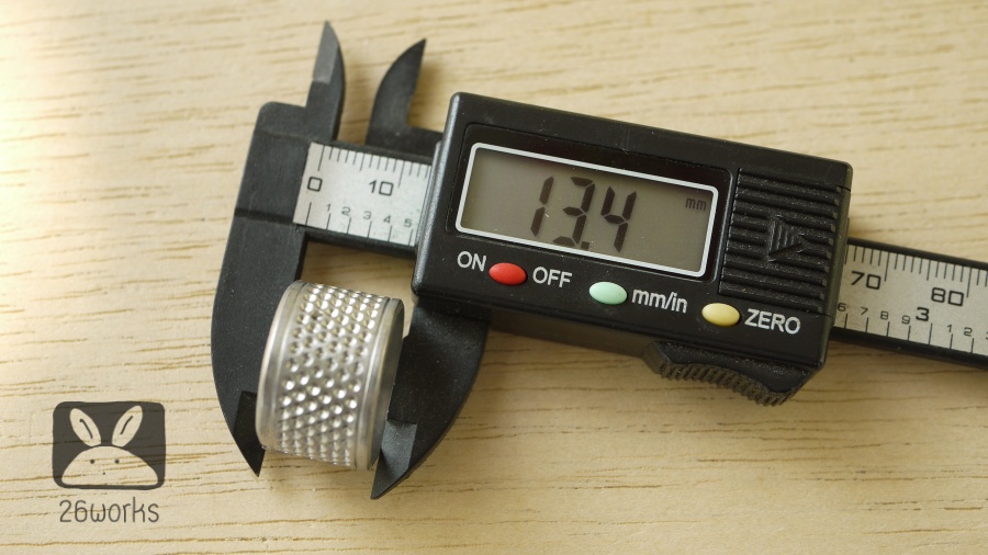 แหวนดันเข็ม เบอร์ L - 17.6 mm