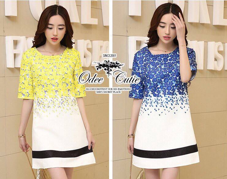 พร้อมส่ง ผ้าพิมพ์ลาย ลวดลายชัดเจน